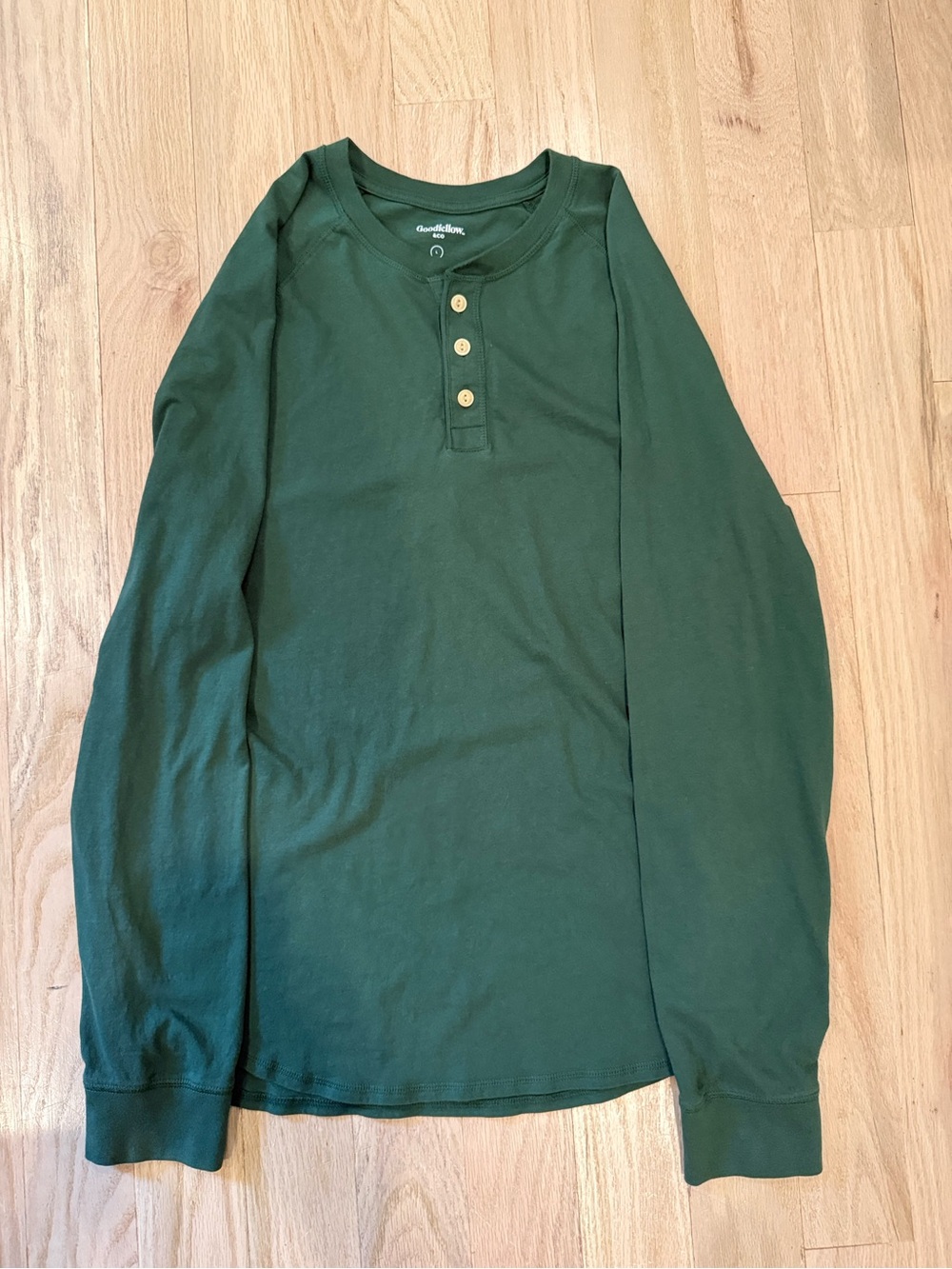 Good fellow button up Henley